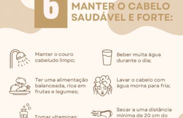 6 dicas para manter o cabelo saudável e forte