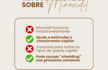 Mitos e verdades sobre o minoxidil